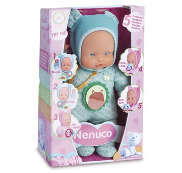 Poupon / poupée Nenuco Soft bleu neuf étiqueté